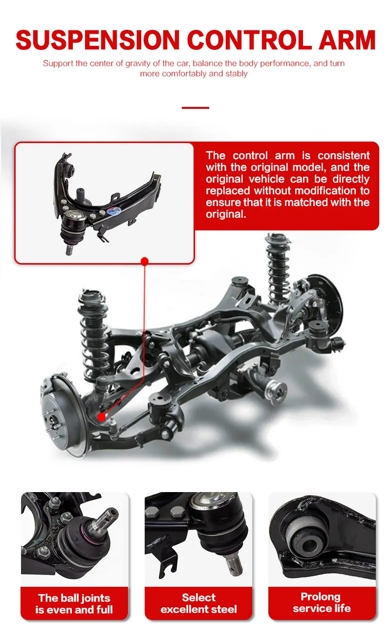 car parts suspensions lower control arm for GREAT WALL