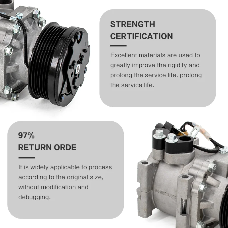 chinese car parts Factory manufacturers Hot selling high quality air ac compressor for byd series