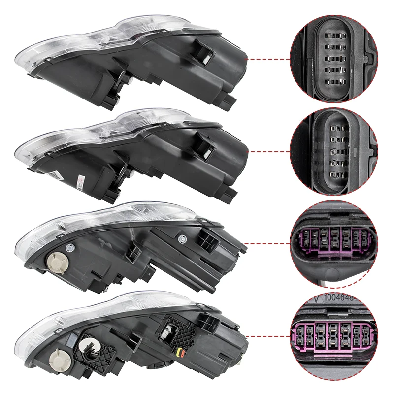 MG spare part car lights led headlight 10010875 10010876 FOR MG 550 PARTS