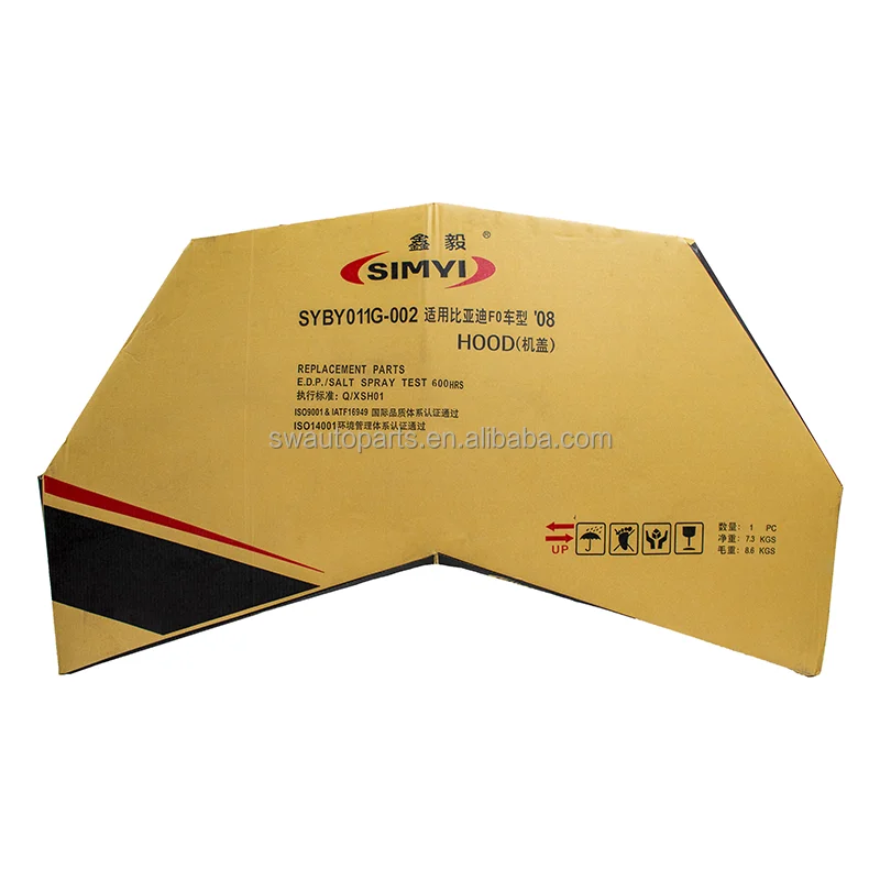 chinese car parts cover spare parts auto trunk lid LK-8402010 for BYD F0 08S stock cover parts in Iraq market