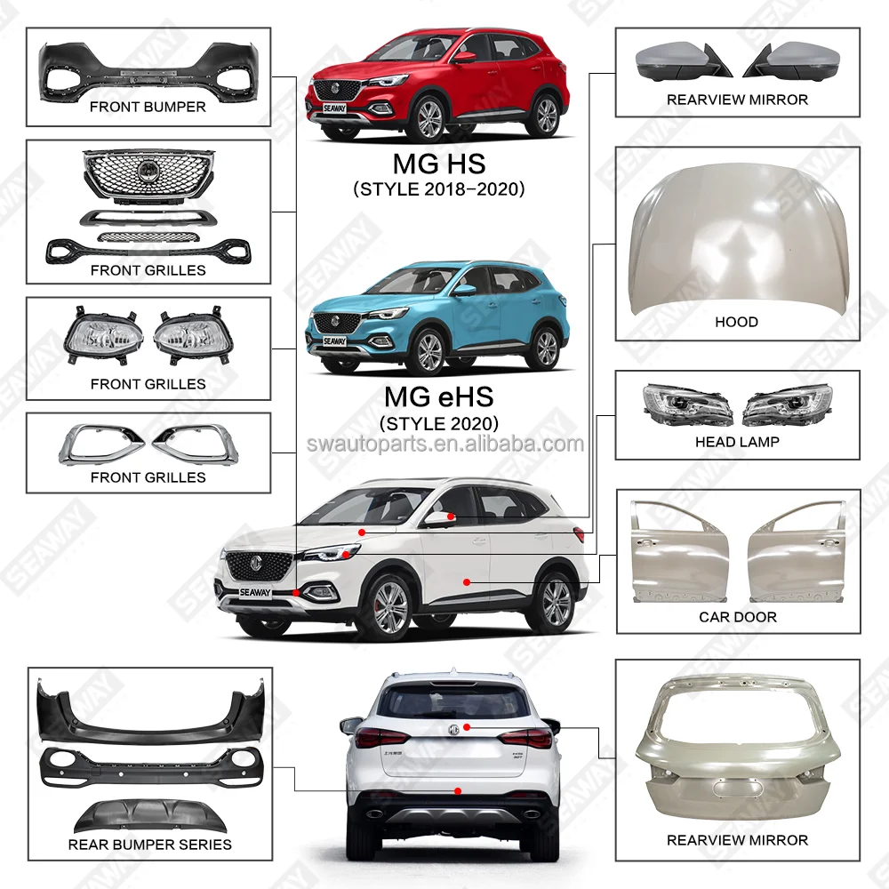 China auto parts Mg car accessories MG3/MG5/MG6/MG 350/MG 550/MG 750/MG ZS/MG HS for Saic MG 550 Parts Auto Spare